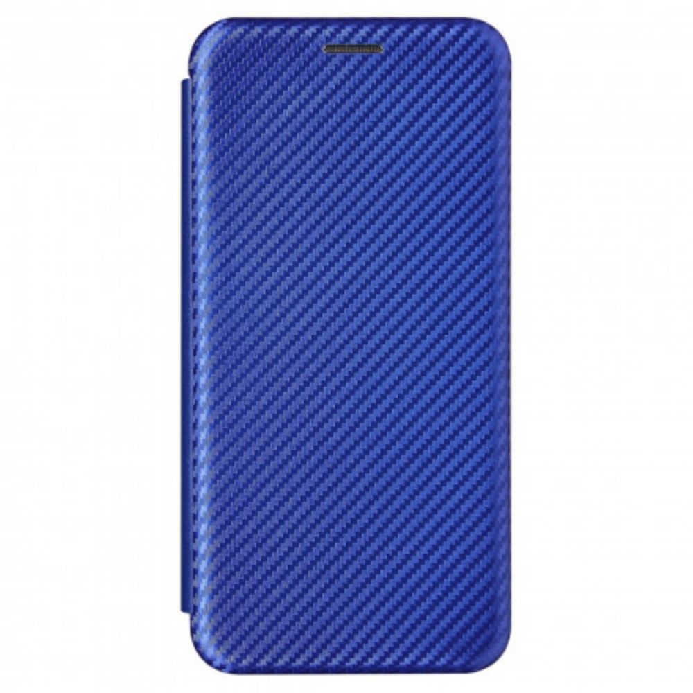 Bescherming Hoesje voor Samsung Galaxy XCover 5 Folio-hoesje Koolstofvezel