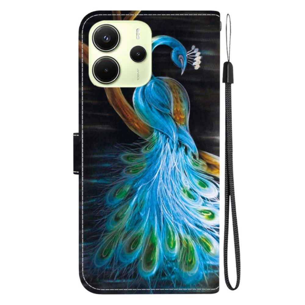 Bescherming Hoesje Xiaomi Redmi Note 14 4g Pauwenpatroon