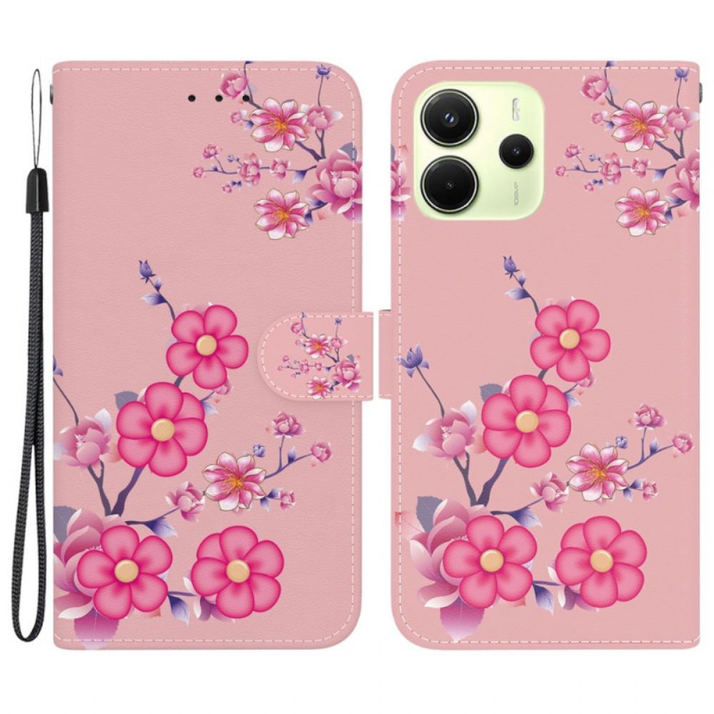 Bescherming Hoesje Xiaomi Redmi Note 14 4g Sakura-patroon