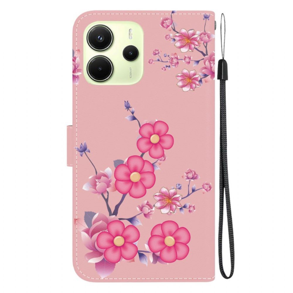 Bescherming Hoesje Xiaomi Redmi Note 14 4g Sakura-patroon