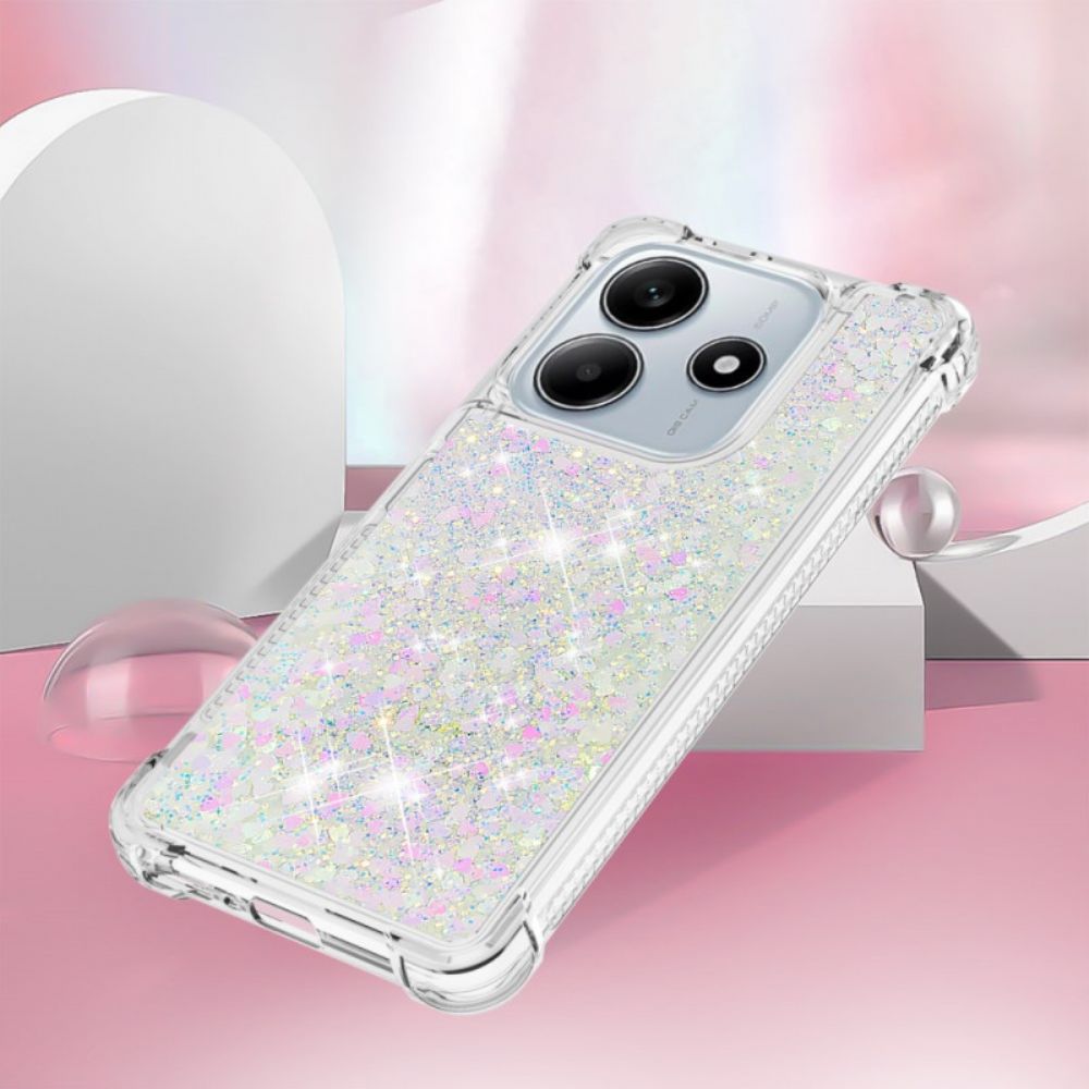 Case Hoesje Xiaomi Redmi Note 14 4g Telefoonhoesje Glitter