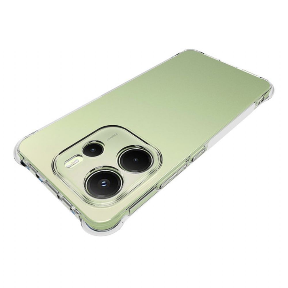Cover Hoesje Xiaomi Redmi Note 14 4g Telefoonhoesje Versterkt Transparant
