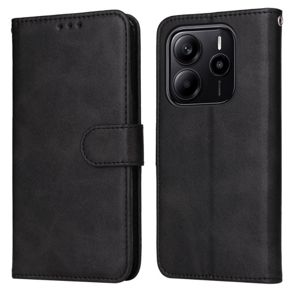 Flip Case Leren Xiaomi Redmi Note 14 4g Leerlook