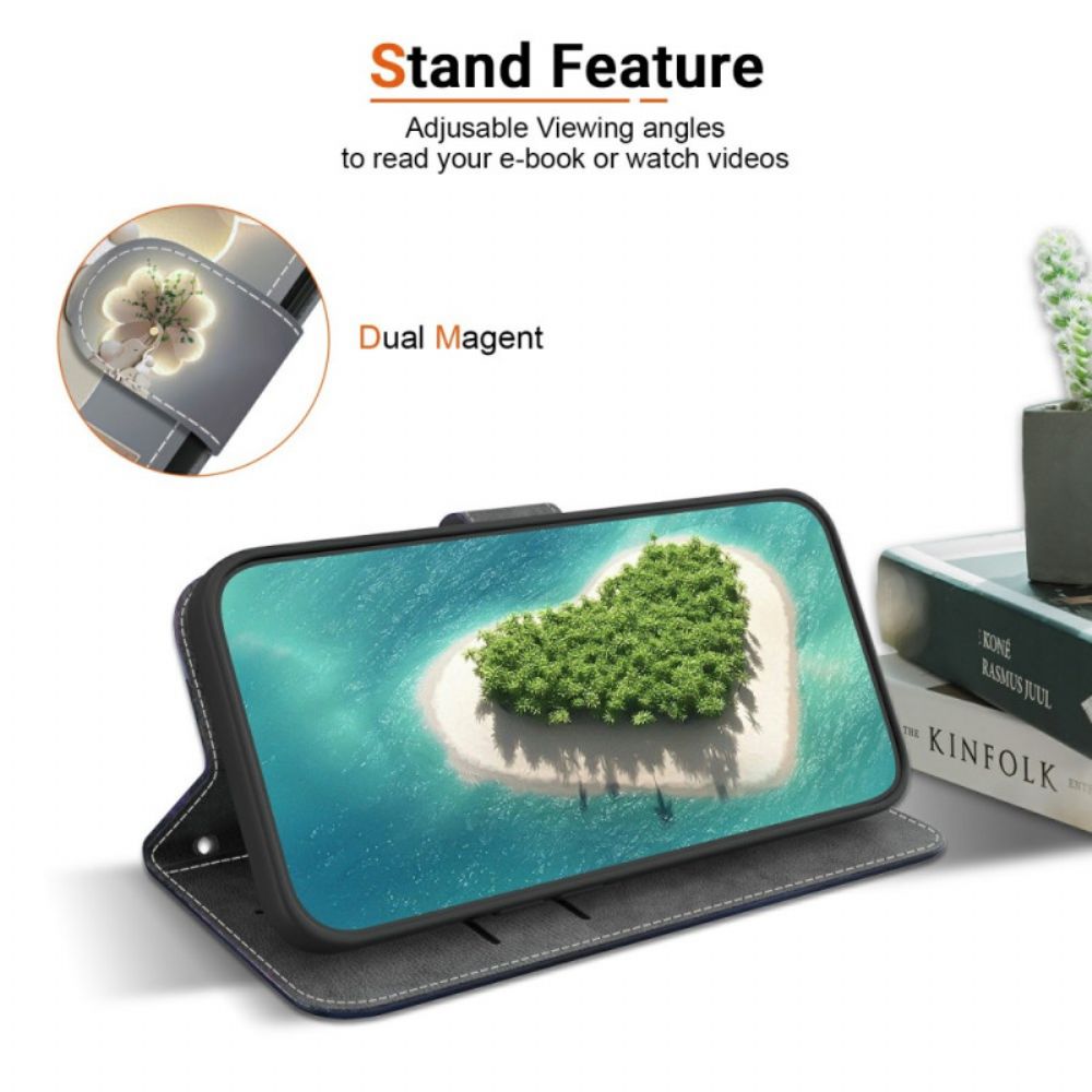 Flip Case Leren Xiaomi Redmi Note 14 4g Olifanten