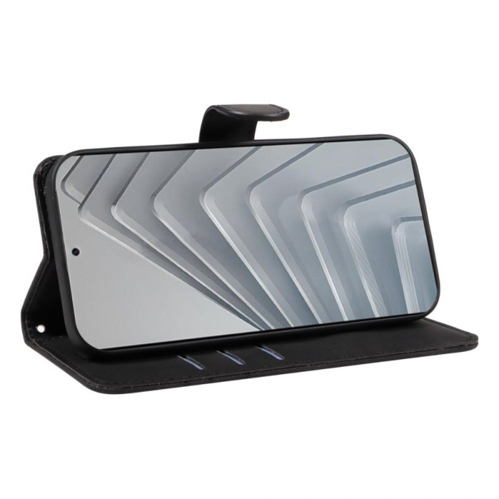 Folio-hoesje Xiaomi Redmi Note 14 4g Golvende Lijnen