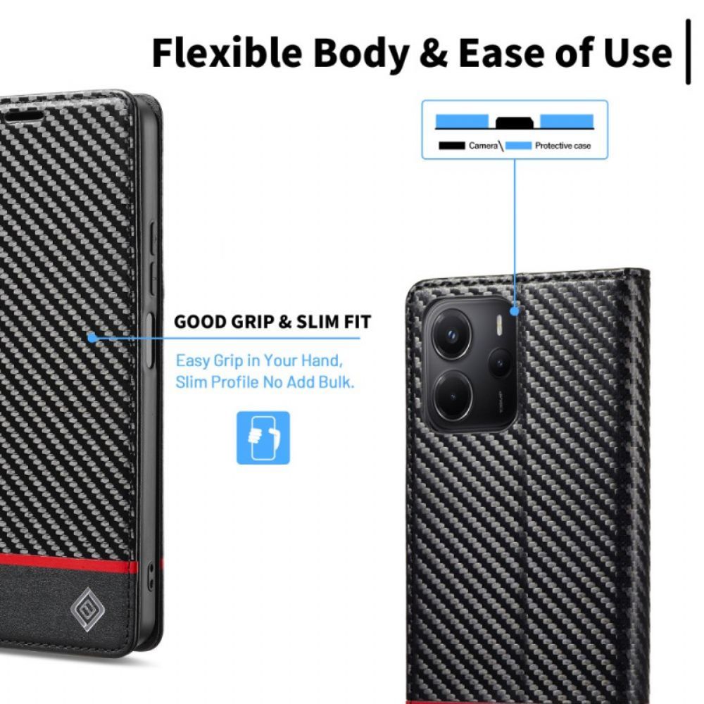 Folio-hoesje Xiaomi Redmi Note 14 4g Lc.imeeke Bescherming Hoesje