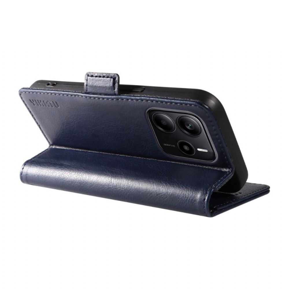 Folio-hoesje Xiaomi Redmi Note 14 4g Lychee Textuur Ykatu