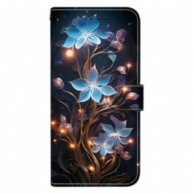 Folio-hoesje Xiaomi Redmi Note 14 4g Telefoonhoesje Bloemenpatroon