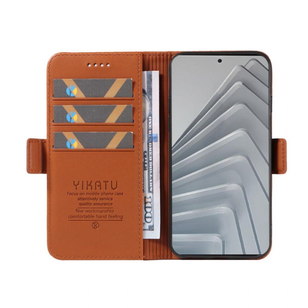 Folio-hoesje Xiaomi Redmi Note 14 4g Telefoonhoesje Yikatu