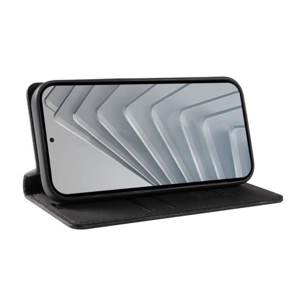 Folio-hoesje Xiaomi Redmi Note 14 4g Ykatu Beige Suède-effect