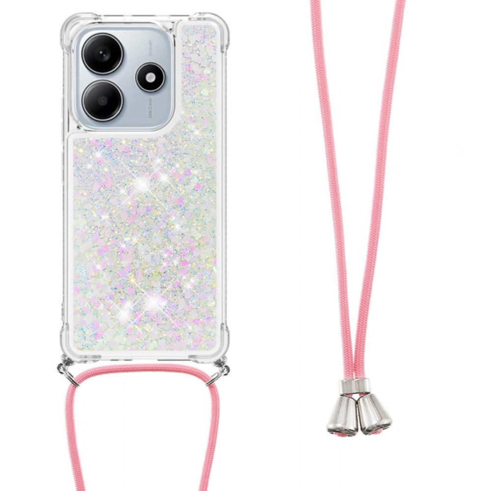 Hoesje Xiaomi Redmi Note 14 4g Glitter