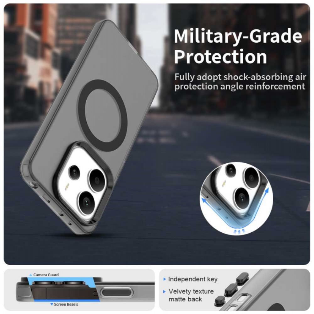 Hoesje Xiaomi Redmi Note 14 4g Magsafe-compatibel Getint