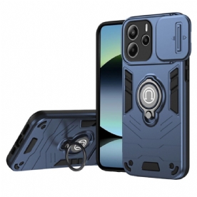 Hoesje Xiaomi Redmi Note 14 4g Schuifbare Camerabeschermer En Houder Bescherming Hoesje