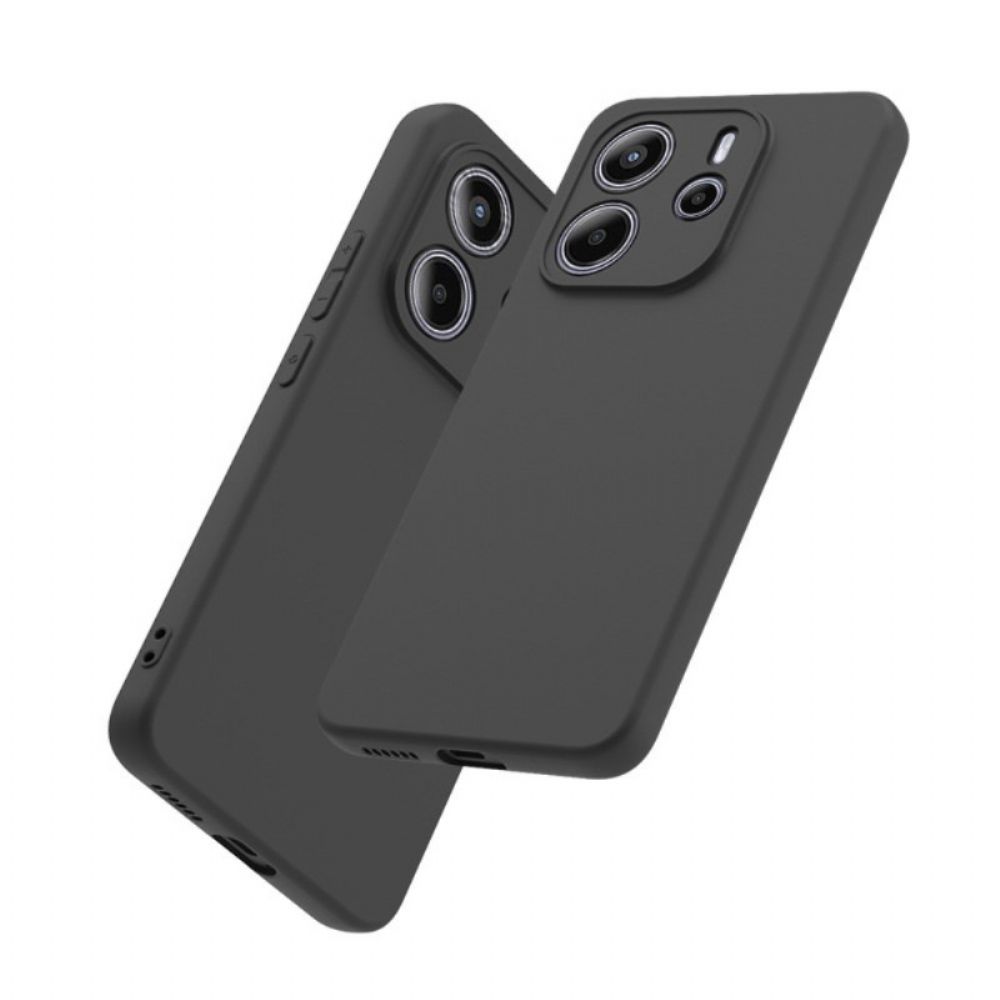 Hoesje Xiaomi Redmi Note 14 4g Ultradunne Siliconen Bescherming Hoesje