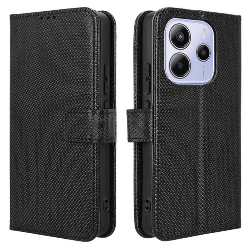 Leren Hoesje Voor Xiaomi Redmi Note 14 4g Punten