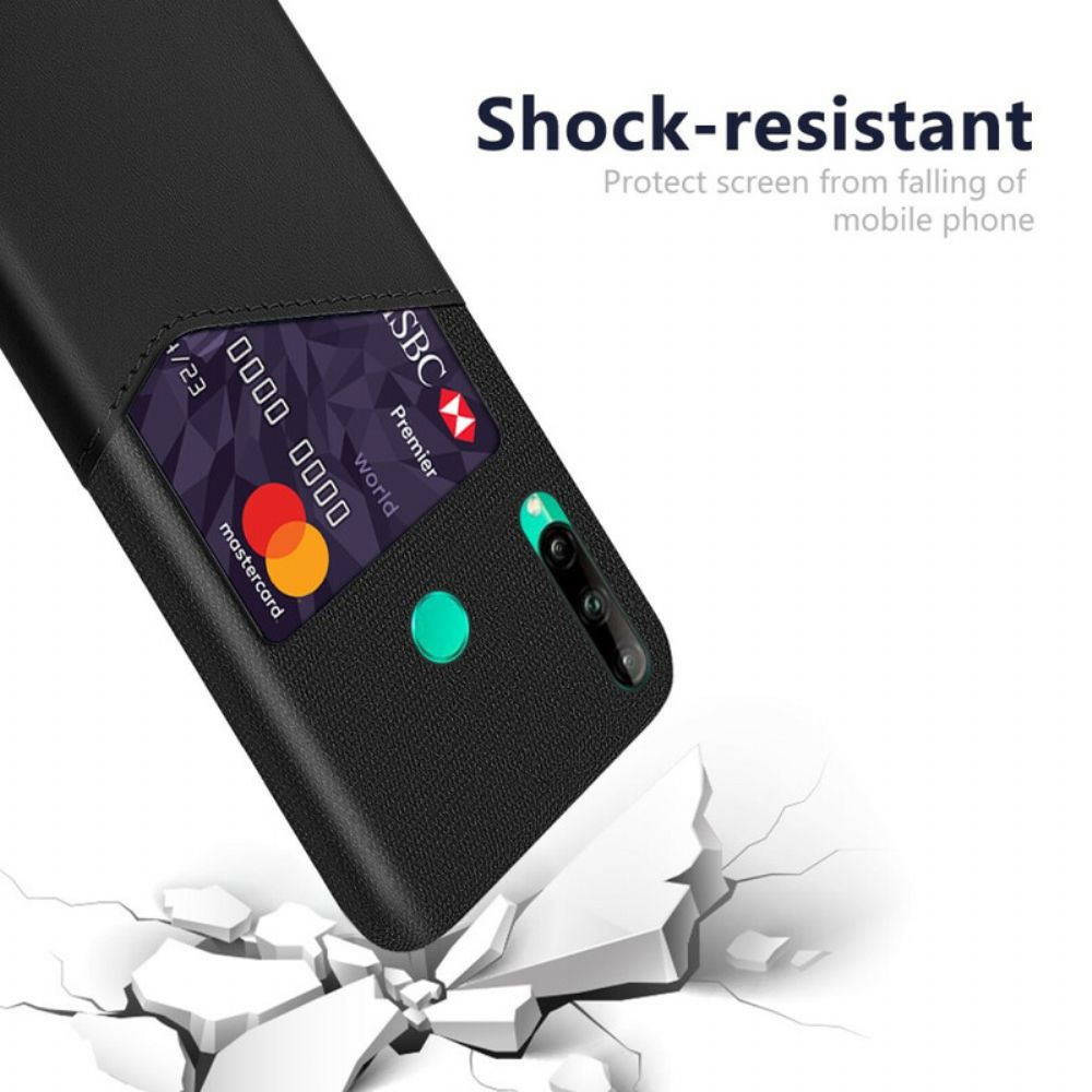 Telefoonhoesje voor Huawei P40 Lite E / Huawei Y7p Ksq-kaarthouder