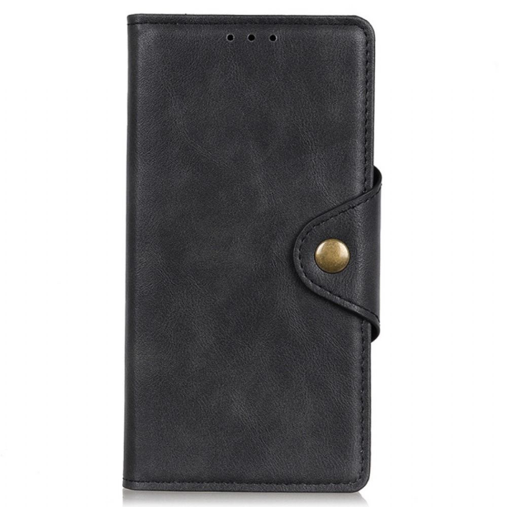 Folio-hoesje voor Sony Xperia Pro-I Kunstleer Decoratieve Knoop