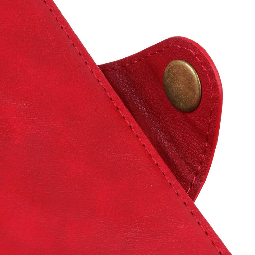 Folio-hoesje voor Sony Xperia Pro-I Kunstleer Decoratieve Knoop