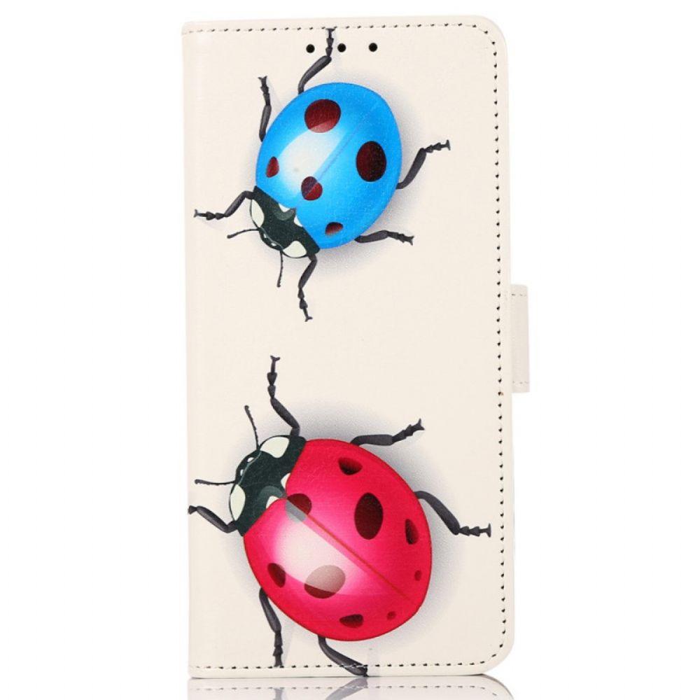 Folio-hoesje voor Sony Xperia Pro-I Lieveheersbeestjes