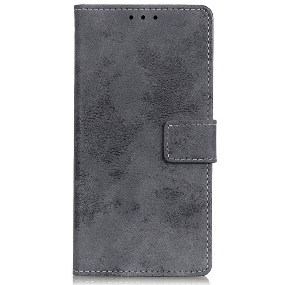 Leren Hoesje voor Sony Xperia Pro-I Vintage Leereffect