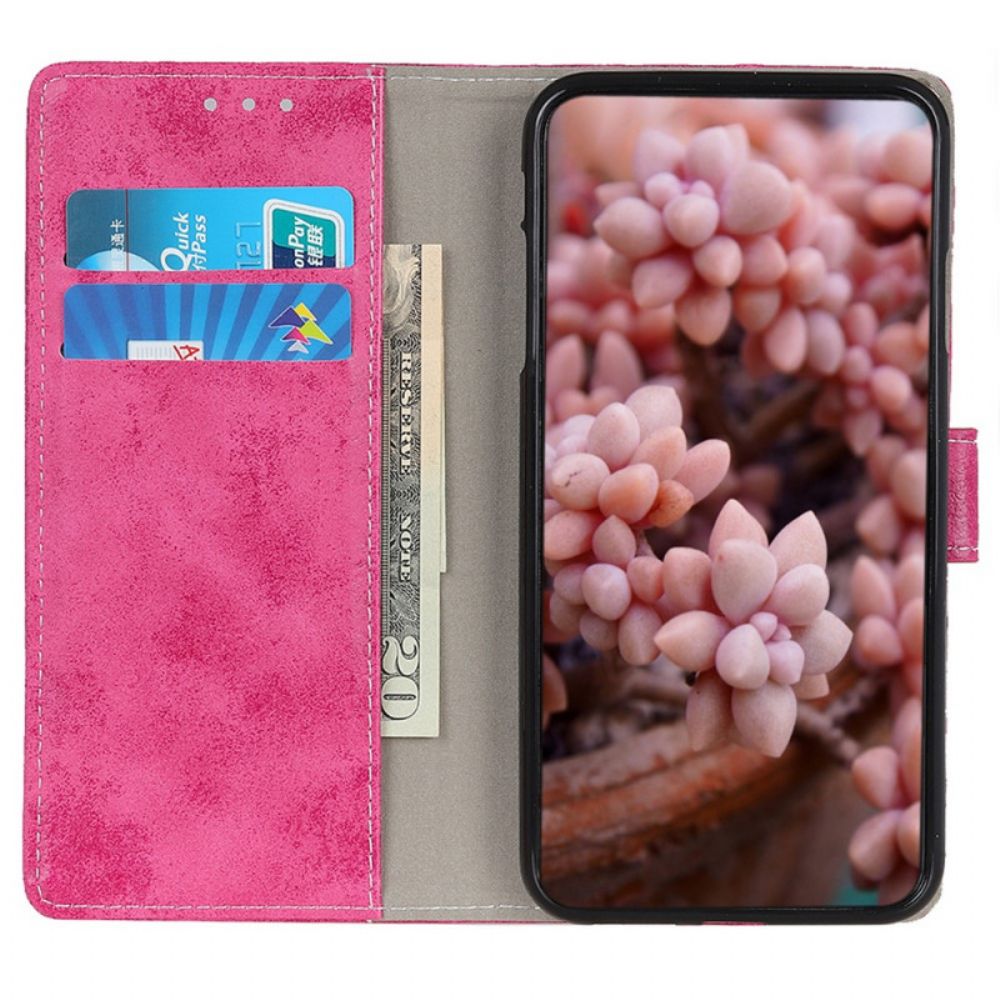 Leren Hoesje voor Sony Xperia Pro-I Vintage Leereffect