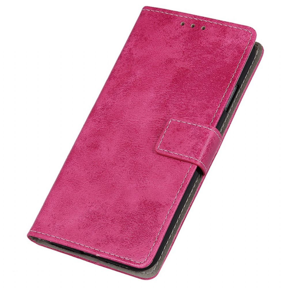 Leren Hoesje voor Sony Xperia Pro-I Vintage Leereffect
