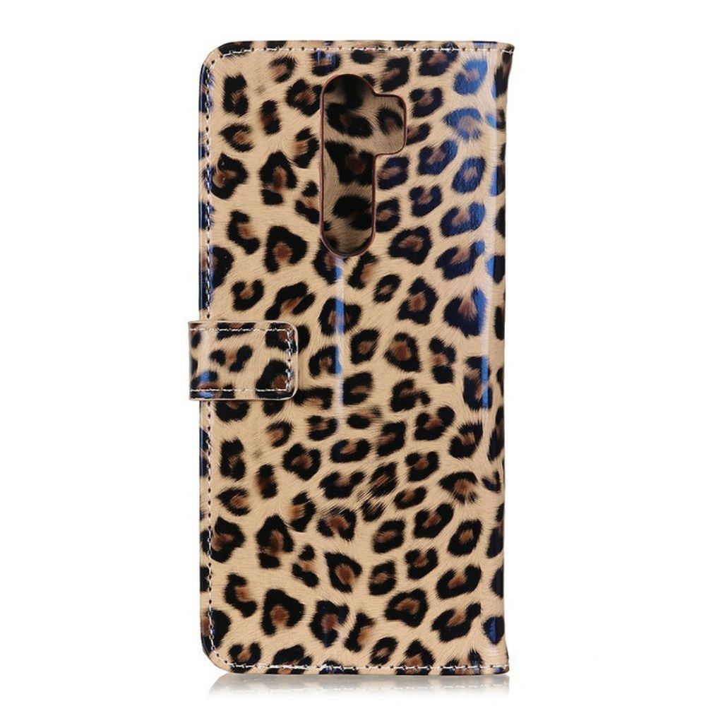 Folio-hoesje voor Xiaomi Redmi 9 Luipaard