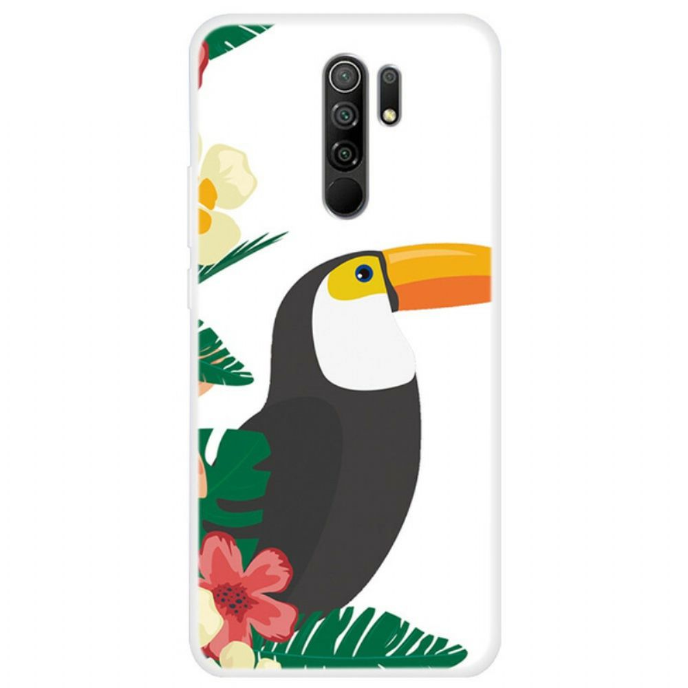 Hoesje voor Xiaomi Redmi 9 Toukan In De Jungle