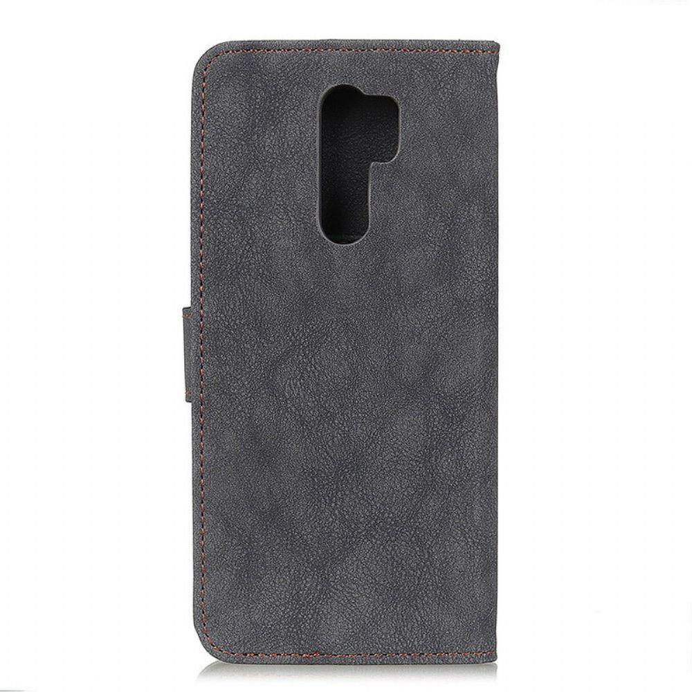 Leren Hoesje voor Xiaomi Redmi 9 Khazneh Retro Splitleer