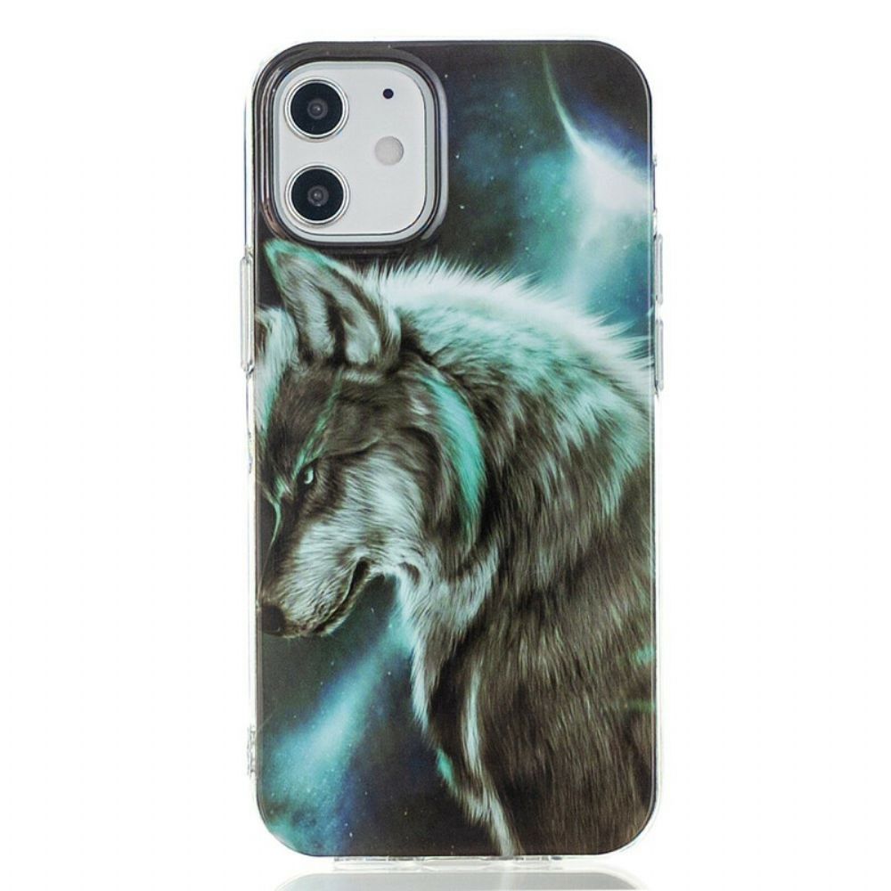 Hoesje voor iPhone 12 Mini Koninklijke Wolf