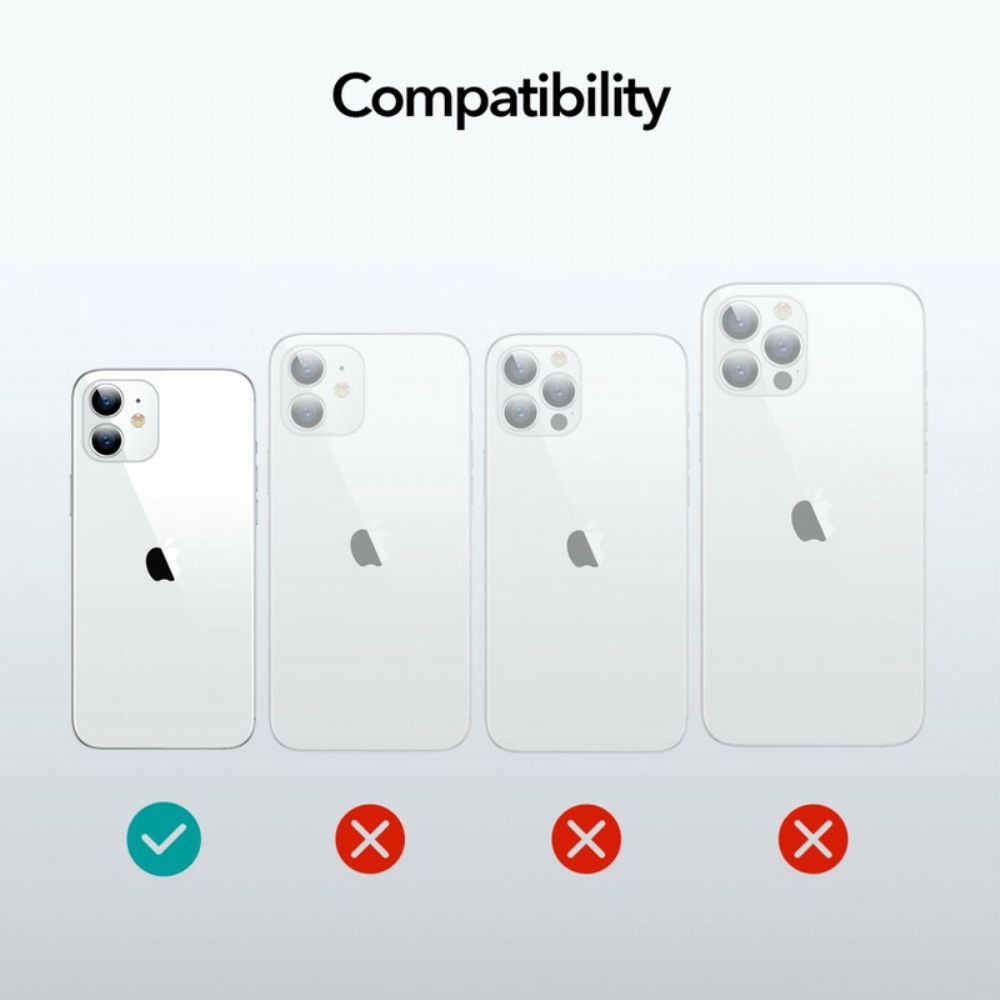 Hoesje voor iPhone 12 Mini Luchtpantser-serie Esr
