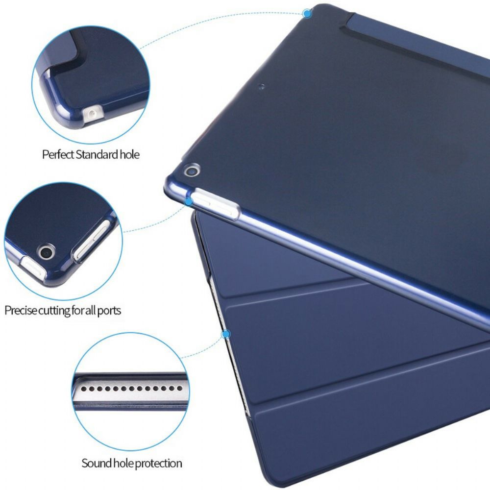 Bescherming Hoesje voor iPad 10.2" (2020) (2019) / Air 10.5" / Pro 10.5" Drie Strengen