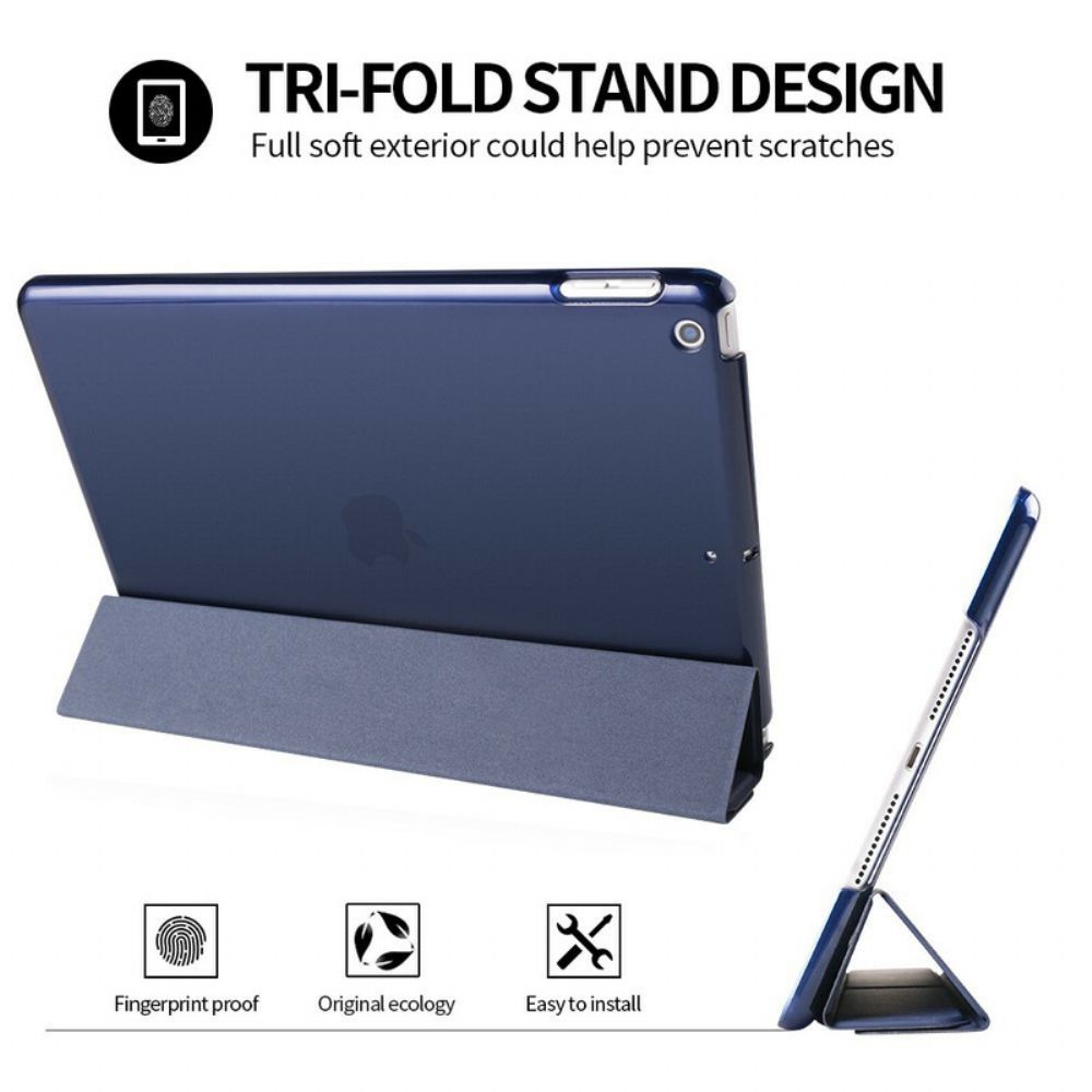 Bescherming Hoesje voor iPad 10.2" (2020) (2019) / Air 10.5" / Pro 10.5" Drie Strengen