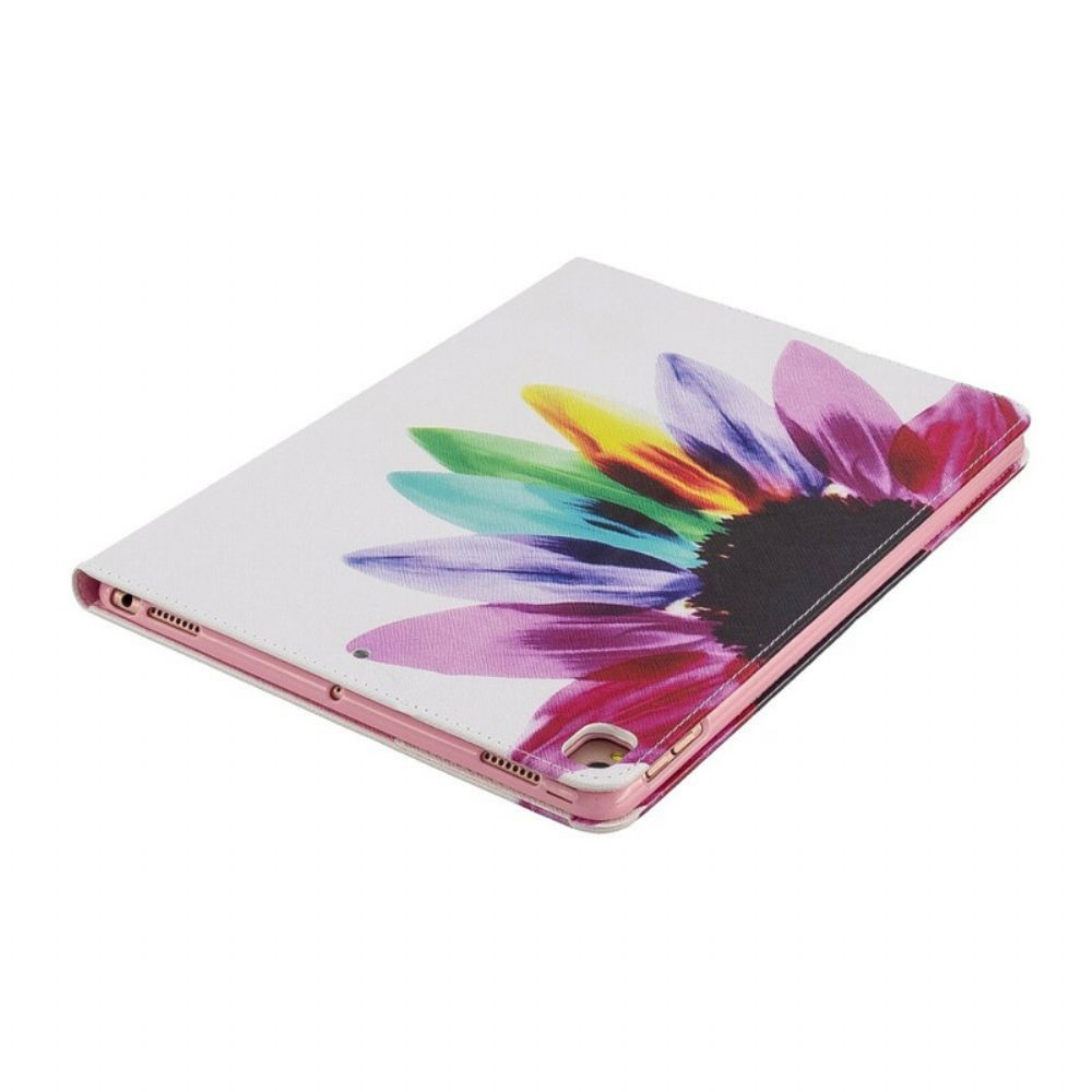 Cover voor iPad 10.2" (2020) (2019) / Air 10.5" / Pro 10.5" Bloemen Schilderen