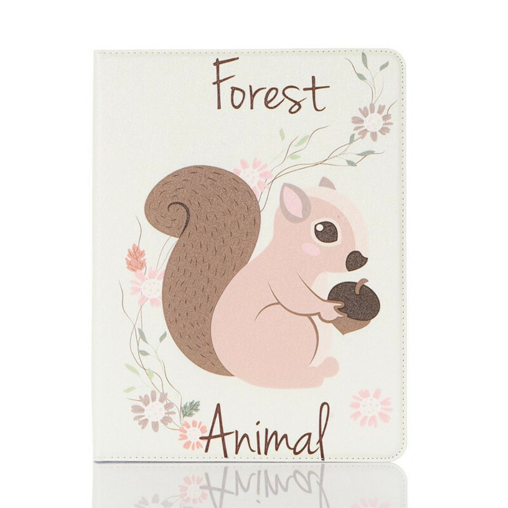Cover voor iPad 10.2" (2020) (2019) / Air 10.5" / Pro 10.5" Eekhoorns
