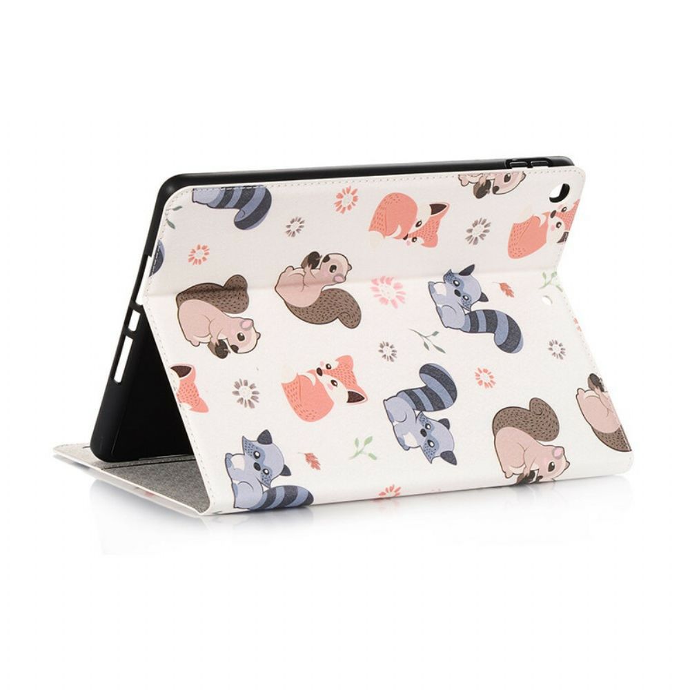 Cover voor iPad 10.2" (2020) (2019) / Air 10.5" / Pro 10.5" Eekhoorns