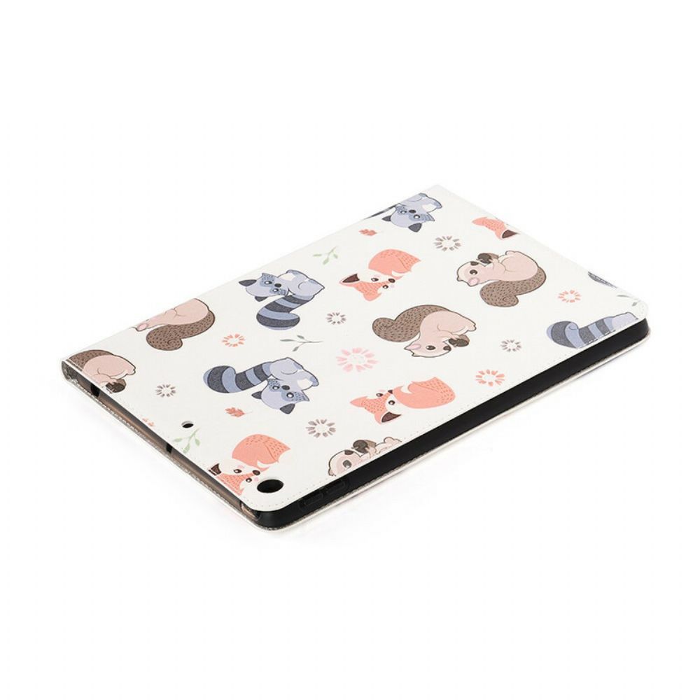 Cover voor iPad 10.2" (2020) (2019) / Air 10.5" / Pro 10.5" Eekhoorns