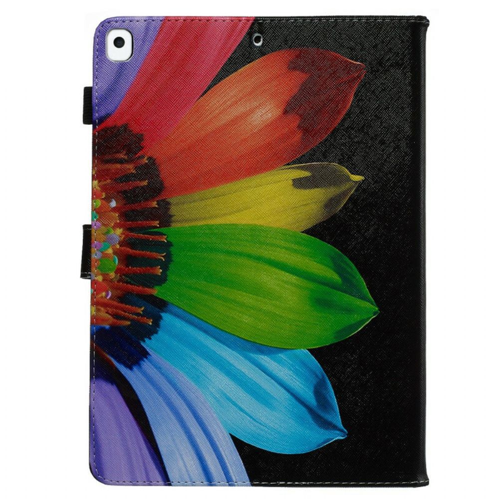 Folio-hoesje voor iPad 10.2" (2020) (2019) / Air 10.5" / Pro 10.5" Bloemkleur