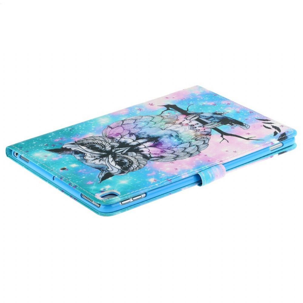 Folio-hoesje voor iPad 10.2" (2020) (2019) / Air 10.5" / Pro 10.5" Koning Uil