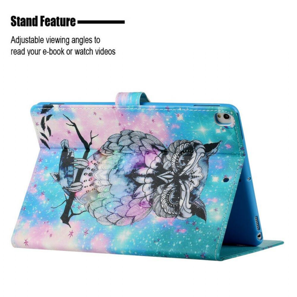 Folio-hoesje voor iPad 10.2" (2020) (2019) / Air 10.5" / Pro 10.5" Koning Uil