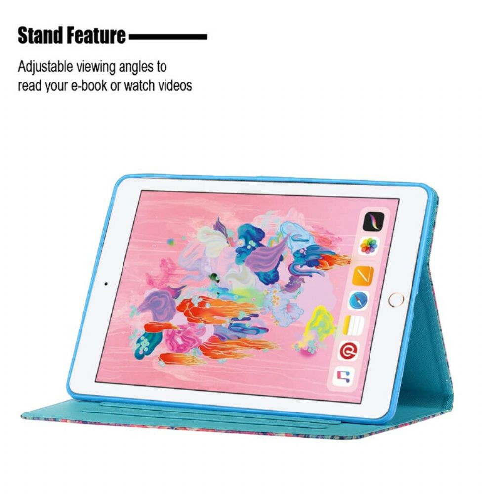 Folio-hoesje voor iPad 10.2" (2020) (2019) / Air 10.5" / Pro 10.5" Koning Uil