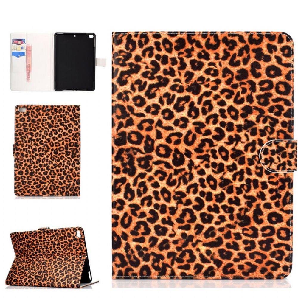 Folio-hoesje voor iPad 10.2" (2020) (2019) / Air 10.5" / Pro 10.5" Luipaard