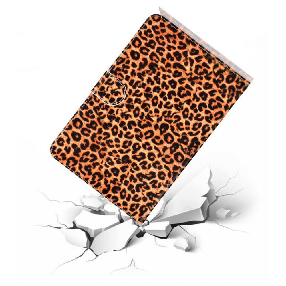 Folio-hoesje voor iPad 10.2" (2020) (2019) / Air 10.5" / Pro 10.5" Luipaard