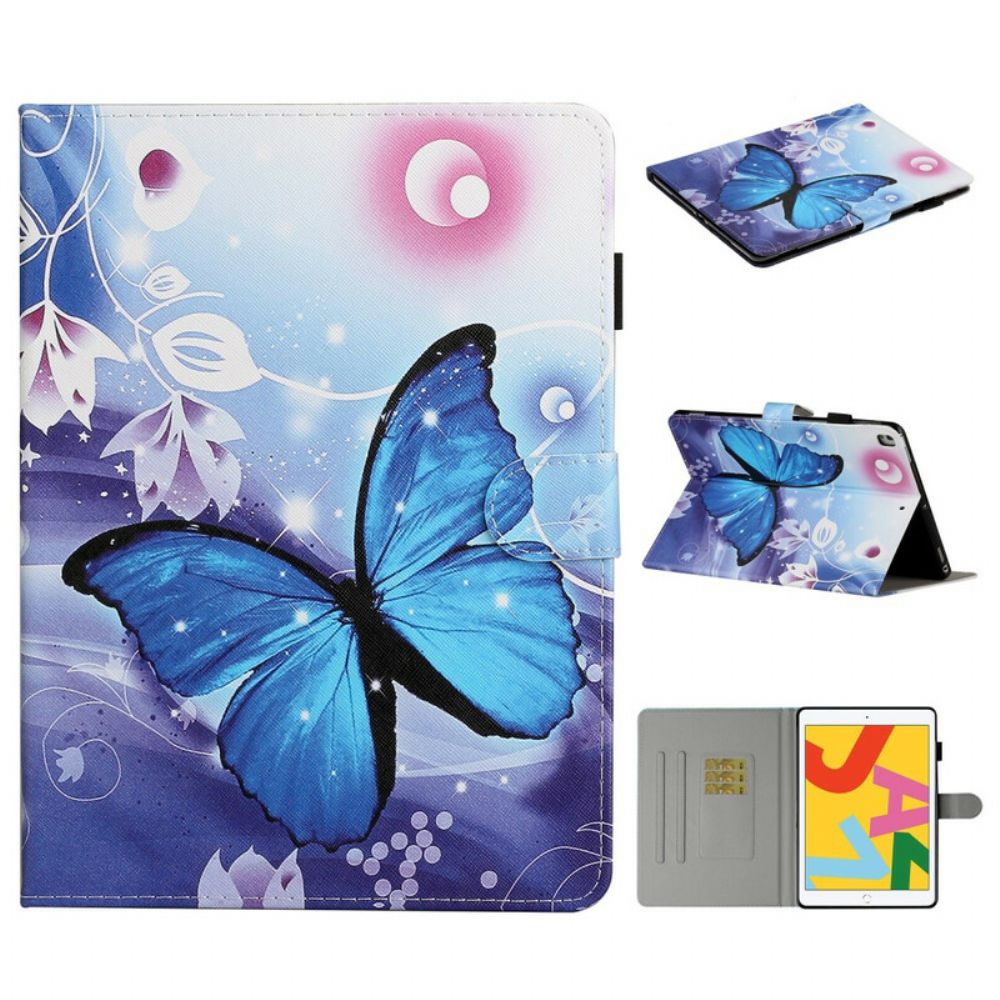 Folio-hoesje voor iPad 10.2" (2020) (2019) / Air 10.5" / Pro 10.5" Vlinder Magie