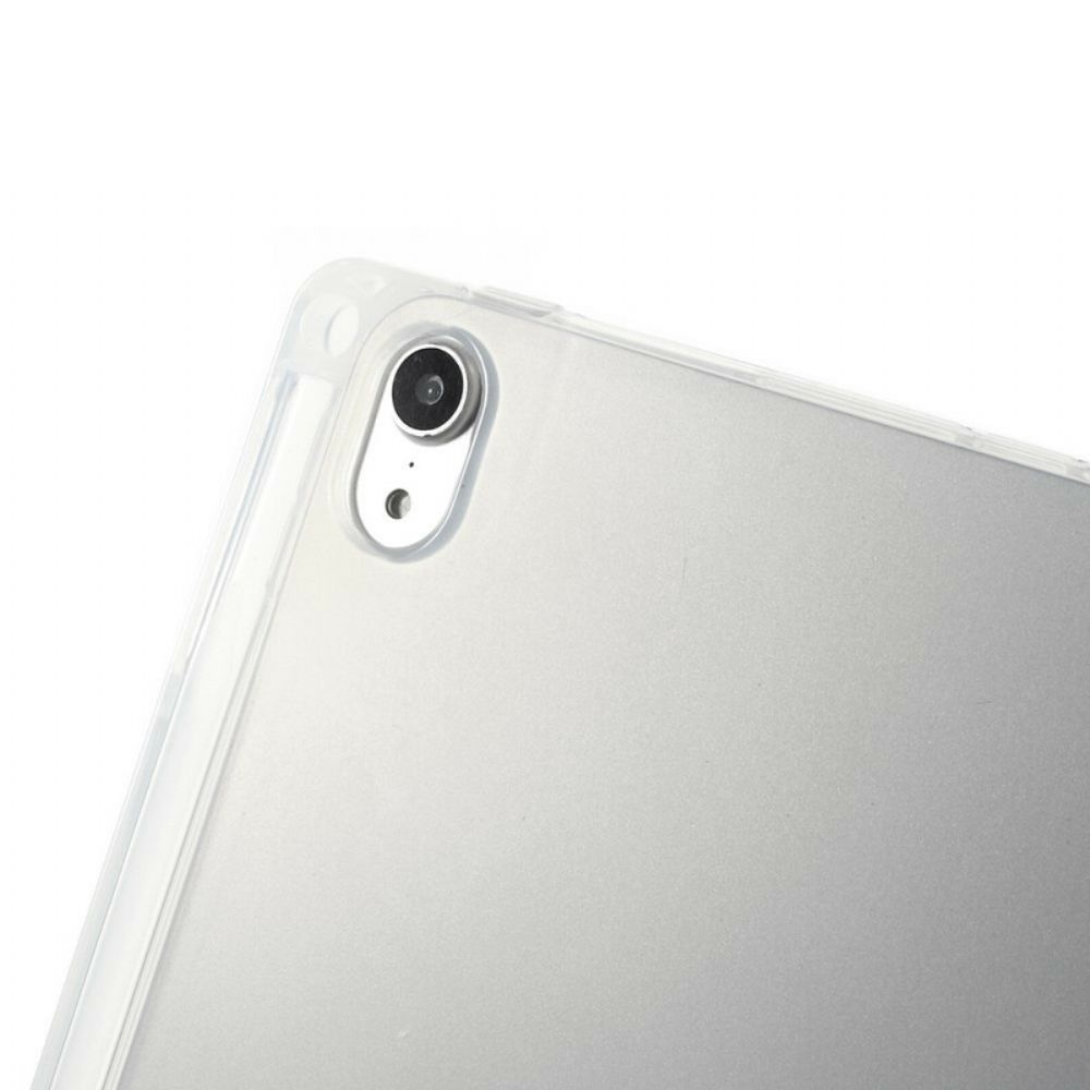 Hoesje voor iPad 10.2" (2020) (2019) / Air 10.5" / Pro 10.5" Transparante Stylushouder