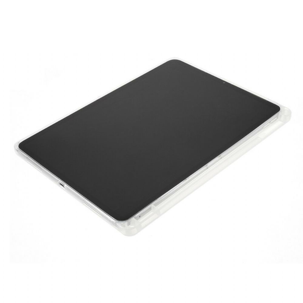 Hoesje voor iPad 10.2" (2020) (2019) / Air 10.5" / Pro 10.5" Transparante Stylushouder