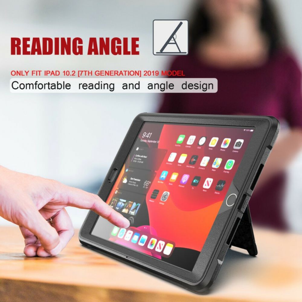 Hoesje voor iPad 10.2" (2020) (2019) / Air 10.5" / Pro 10.5" Ultrabestendige Potloodhouder