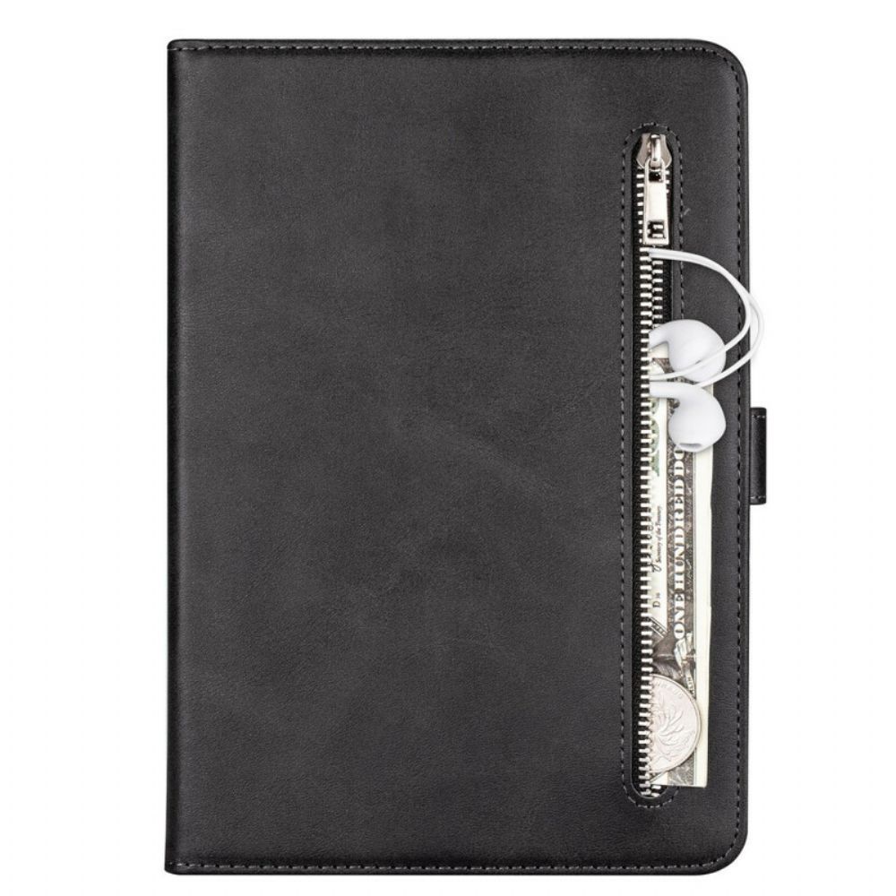 Leren Hoesje voor iPad 10.2" (2020) (2019) / Air 10.5" / Pro 10.5" Muntentasje