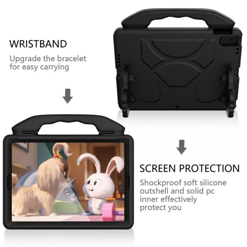 Telefoonhoesje voor iPad 10.2" (2020) (2019) / Air 10.5" / Pro 10.5" Handsfree Ondersteuning Voor Kinderen