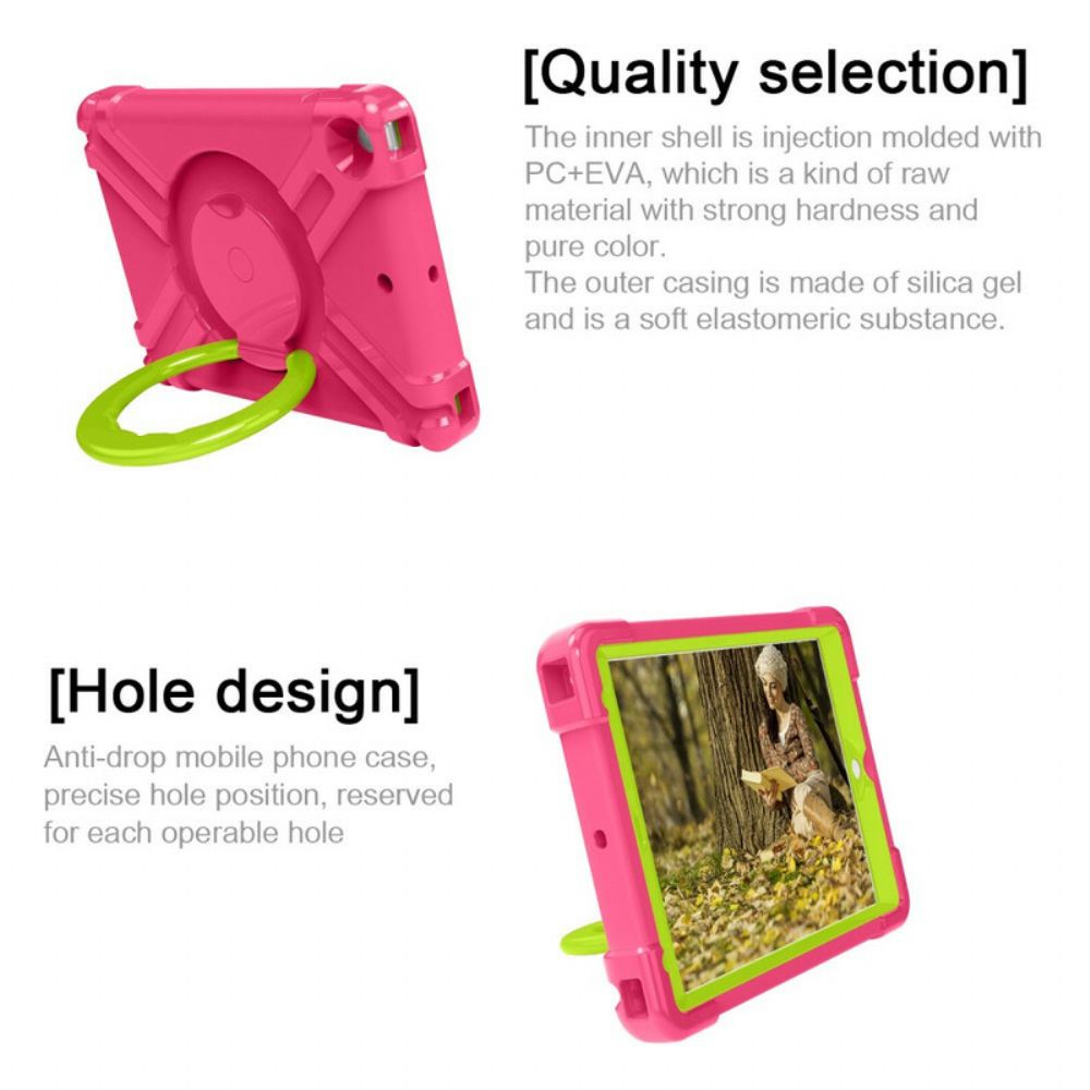 Telefoonhoesje voor iPad 10.2" (2020) (2019) / Air 10.5" / Pro 10.5" Ultrasterke Ondersteuningsring